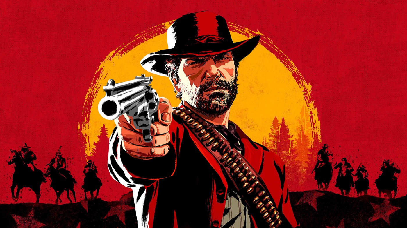 Red Dead Redemption 2 cover artwork featuring Arthur Morgan