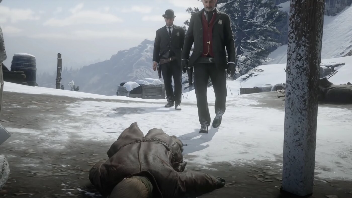 Edgar Ross during the hunt for the gang