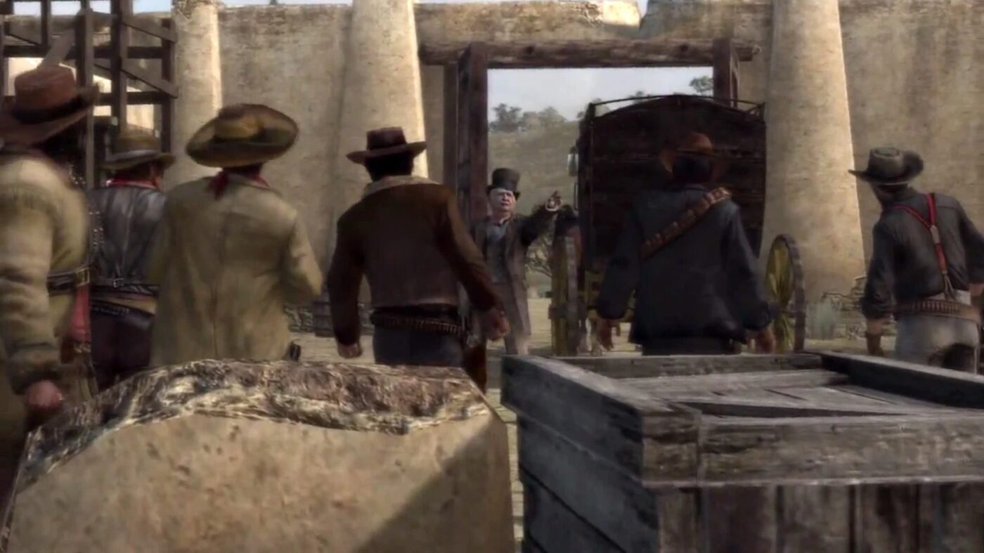 Nigel West Dickens and his stagecoach