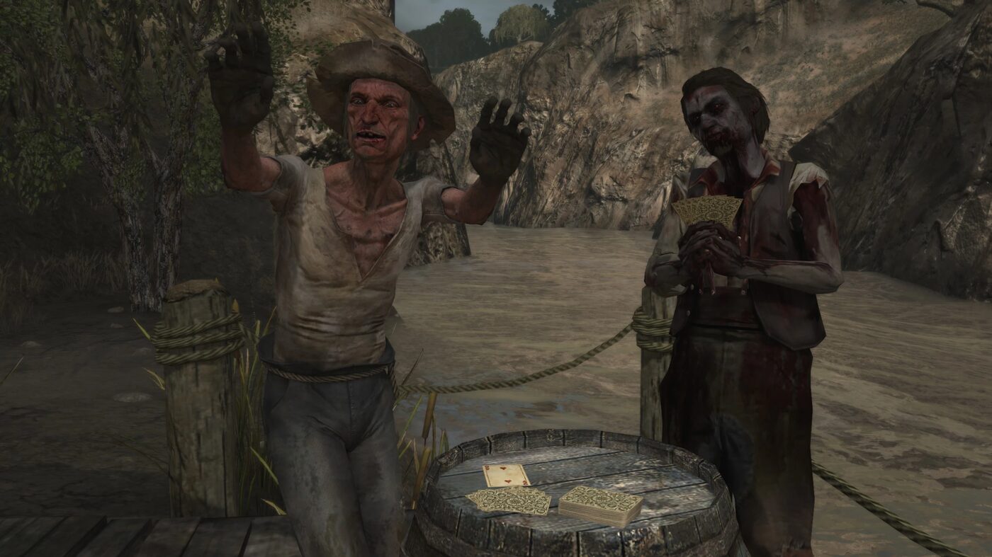 Seth Briars digging at a grave