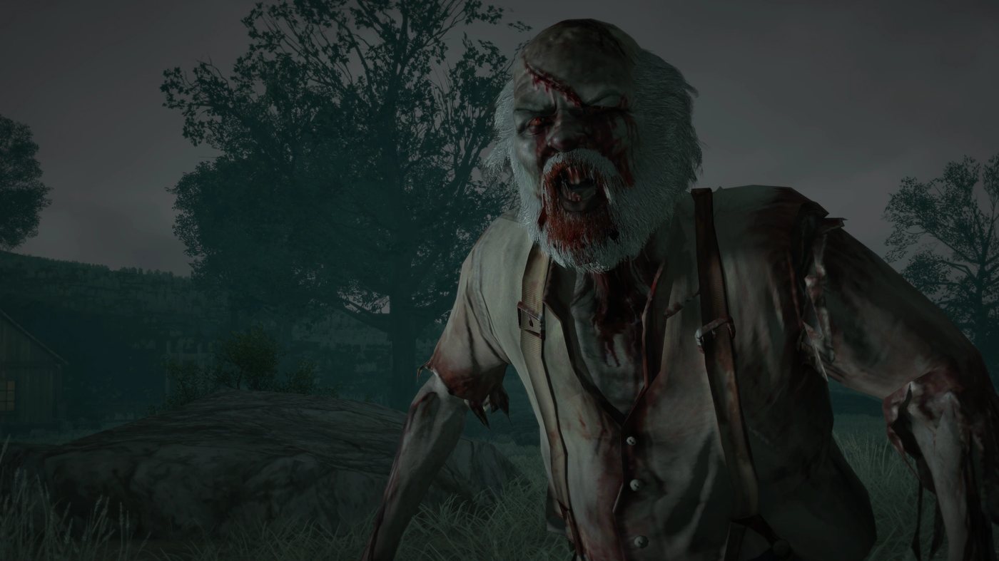 Undead Uncle at night