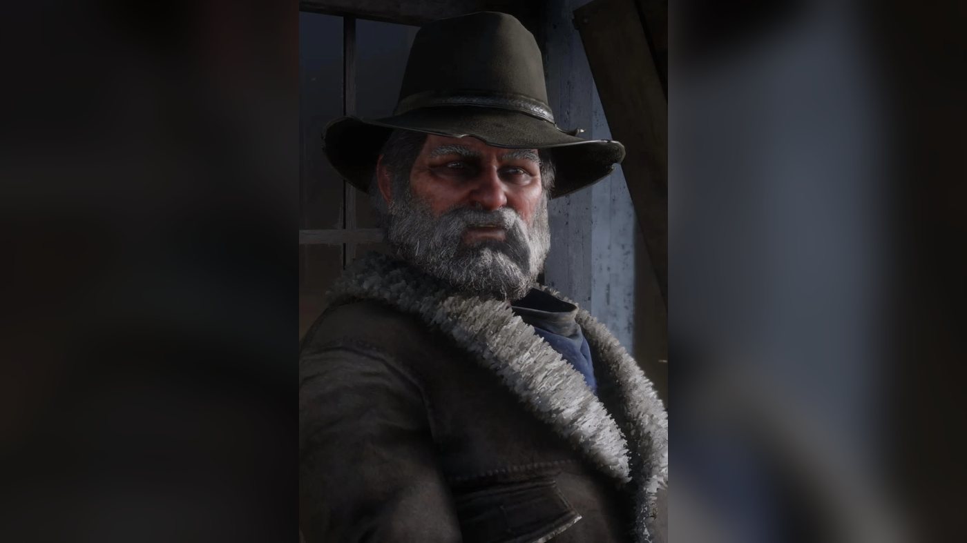 Uncle standing on a boardwalk in Valentine