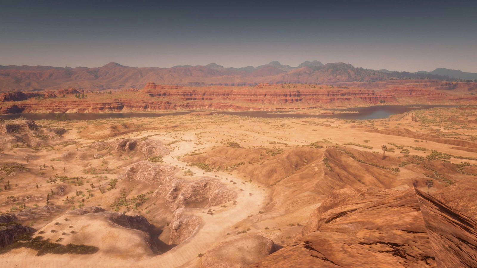 Les canyons désertiques de Nuevo Paraíso dans Red Dead Redemption